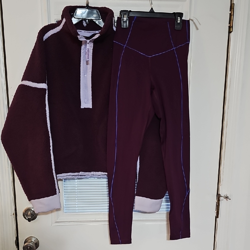 FP Movement by Free People Purple and Lavender Set